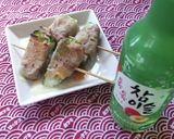 とろけるチーズの肉巻きピーマン串焼き♪作り方3写真