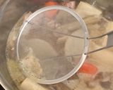 ほろほろ&栄養満点！鶏肉と根菜の煮物作り方7写真