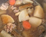 ほろほろ&栄養満点！鶏肉と根菜の煮物作り方8写真