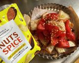 余ったパンとトロトロ卵朝ごはん作り方4写真