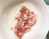 フルーティーキムチ味豚こま大根青椒肉絲風作り方1写真