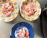 フルーティーキムチ味豚こま大根青椒肉絲風作り方2写真