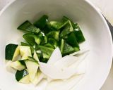フルーティーキムチ味豚こま大根青椒肉絲風作り方6写真