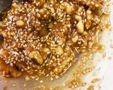 バナナの胡桃味噌あえ作り方5写真