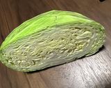 皮付じゃが長葱キャベツ豆腐エノキの味噌汁作り方2写真