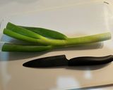 皮付じゃが長葱キャベツ豆腐エノキの味噌汁作り方3写真