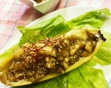 バナナの胡桃味噌あえ作り方14写真
