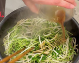 【楽めし】もやしと豆苗と卵の炒め作り方3写真