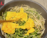 【楽めし】もやしと豆苗と卵の炒め作り方4写真