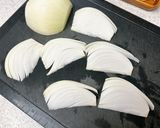 新玉ねぎのスライスチーズ焼き作り方1写真