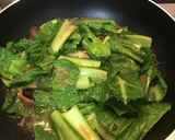 小松菜とシイタケの炒め煮作り方3写真