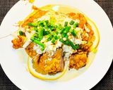 チキン南蛮　オレンジの風味を添えて作り方7写真