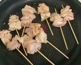 フライパンでお手軽塩の焼き鳥作り方4写真