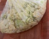 超簡単しかも糖質オフ！厚揚げのお好み焼き作り方3写真