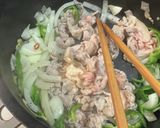 お弁当おかず☆豚しゃぶ肉の焼肉のタレ炒め作り方2写真