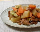 副菜～大根と練り天の煮物作り方4写真
