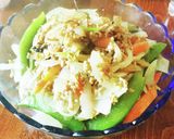 お野菜具だくさんお豆さんオムレツの具作り方4写真