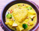 優しいりんごカレー ルー不使用 ビーガン作り方3写真