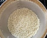 水と米だけで作るチーズリゾット作り方1写真