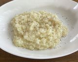 水と米だけで作るチーズリゾット作り方5写真