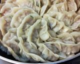 餃子、豚挽き肉と長ねぎだけ。作り方5写真