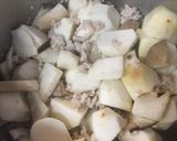 給食の「さといものそぼろ煮」♡やさしい味作り方3写真