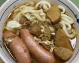 ソーセージカレーうどん作り方10写真