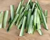 きゅうりとチキンの和風漬け作り方2写真