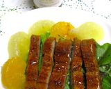 ウナギのかば焼きに、ごまの実オイルを～作り方3写真