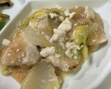 鶏胸肉と白菜の中華風煮作り方6写真