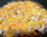 鶏もも肉の卵とじ作り方3写真