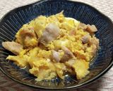 鶏もも肉の卵とじ作り方4写真