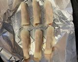 包まない！簡単　混ぜて巻いて焼くだけ餃子作り方5写真