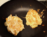 カニカマと玉ねぎのお好み焼き風作り方6写真