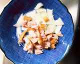 お一人様☆野菜たっぷり梅ウスター炒飯作り方3写真