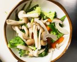 お一人様☆野菜たっぷり梅ウスター炒飯作り方7写真