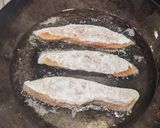 鮭の新たまねぎ甘酢あんかけ作り方5写真