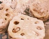 ☆鶏ももひき肉のレンコンのはさみ揚げ☆作り方4写真