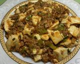 納豆入り麻婆豆腐丼 185作り方1写真