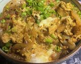 カレー親子丼作り方7写真