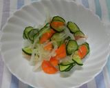 きゅうり＆玉ねぎの酢の物 ：シンプルです作り方3写真