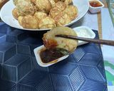 マックのナゲットソースdeたこ焼き作り方1写真