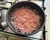 ピーマンとひき肉の中華スープ作り方3写真