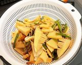 山菜おこわ♡炊飯器で簡単!甘めで優しい味作り方4写真
