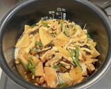 山菜おこわ♡炊飯器で簡単!甘めで優しい味作り方6写真