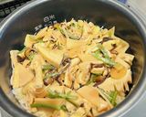 山菜おこわ♡炊飯器で簡単!甘めで優しい味作り方7写真