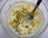 レンジで簡単！たまごサンドの卵サラダ作り方4写真