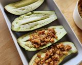 10分de旨辛なす味噌チーズ☆防災☆簡単作り方2写真