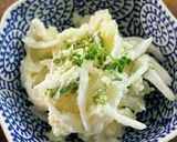 花山椒と新玉ねぎのポテトサラダ作り方4写真
