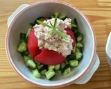 完熟トマトのツナマヨのせ作り方6写真